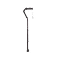 Drive Medical 730-444 Airgo Comfort-Plus Aluminum Cane, Offset Handle, H28"-39"