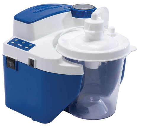 Drive Medical 7314p-d Vacu-Aide QSU Quiet Suction Unit with Internal Filter, Battery, and Carrying Case - Owl Medical Supplies