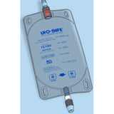Uro-Safe Disposable Vinyl Leg Bag, 18 oz, Twist- Drain Closure