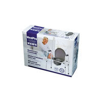 MedPro Home Care Commode, W14" Seat, H23-1/4" to 31" 300 lb
