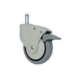 Locking Caster, For Euro Commode, OD 5"