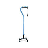 Airgo Comfort-Plus Adjustable Quad Cane, Large Base, H28" to 39"