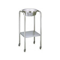 Blickman Inc 7807-SS Baker Single Basin, Stainless Steel, W15" x L15" x H33" 8-1/2qt