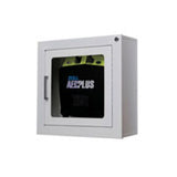 ZOLL 8000-0855 AED Plus Standard Wall Cabinet, W17.4" x H17.4" Depth 8.9"