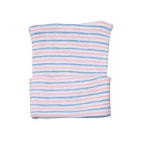 Albahealth 80004 Baby Boggans Baby Bonnet, Single Ply, 4" x 6" Pink/Blue/White