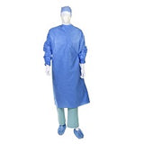 Cardinal Health AAMI Level 3 Sterile Non-Reinforced SMS Surgical Gown with Set-In Sleeve, X-Long