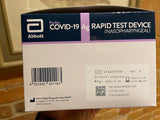 Abbott Panbio Covid-19 Ag Rapid Test Kit - (Nasopharyngeal Swab) - Sold by kits of 4 (100 tests) - Owl Medical Supplies