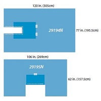 Cardinal Health A29133 Universal Split Pack II, Sterile, A29133