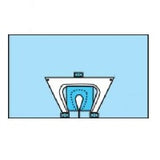 Cardinal Health A29367 Fluid Control Shoulder Drape Pack, Sterile, A29367