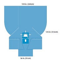 Laparoscopy/Pelviscopy Drape, A29407