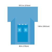 Cardinal Health A29417 Bilateral Limb Drape, Sterile, A29417