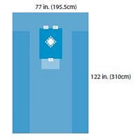 Cardinal Health A29422 Cardinal Health Thyroid Drape - A9422