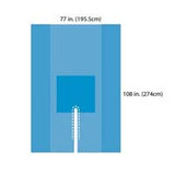 Cardinal Health A29436 Split Drape, Sterile, A29436