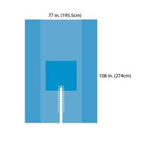 Cardinal Health A29436 Split Drape, Sterile, A29436
