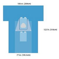 Cardinal Health A29447 Cesarean Birth Drape, A29447