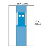 Femoral Angiography Drape with Dual Pouches, A29521