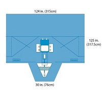 Robotic Drape with Attached Leggings, A29574