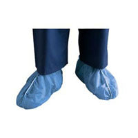 Dura-Pak Shoe Cover, SMS, With Skid-Resistant Thread