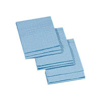 Surgical Utility Towel, Non-Woven, Blue, Cellulose, Non-Absorbent, Non-Sterile, 15"X 26", Disposable