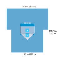 Cardinal Health A59413 HD Arthroscopy Drape, Sterile, A59413