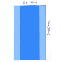 Cardinal Health A8186 Heavy-Duty Back Table Covers, Sterile, A8186