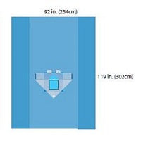Arthroscopy Drape for Dropped Leg Procedures, Sterile, A9414
