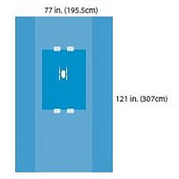 Cardinal Health A9418 Adolescent Laparotomy Drape, A9418