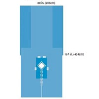 Craniotomy Split Drape, A9439