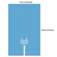 Cardinal Health A9447 Cardinal Health Large EENT Split Drape - A9447