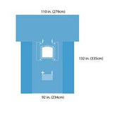 Cardinal Health A94590 Bariatric Drape, A94590