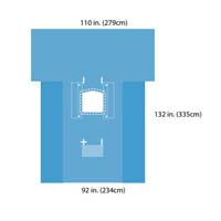 Cardinal Health A94590 Bariatric Drape, A94590