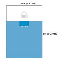 Cardinal Health Eye Drape with Pouch - A9565