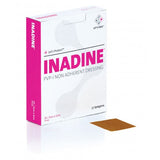 Acelity (Systagenix) PO1481 Inadine PVP-I Non Adherent Dressing 5cm x 5cm (2" x 2") - Owl Medical Supplies