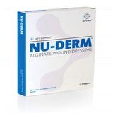 Acelity (Systagenix) AWD202 Nu-Derm Alginate Wound Dressing 5cm x 5cm (2" x 2") - Owl Medical Supplies