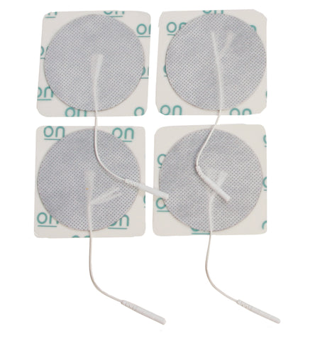 Drive Medical agf-106 Round Pre Gelled Electrodes for TENS Unit, 2" - Owl Medical Supplies