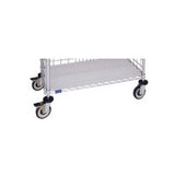 Acart AHAM2436PF Shelf Cover, Flat, Plastic, White
