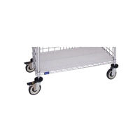 Acart AHAM2436PF Shelf Cover, Flat, Plastic, White
