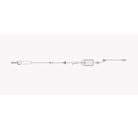 CareFusion AL10010453HLI BD Alaris LVP 20 Drop, Low Sorbing, SmartSite 1.2M