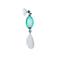 Manual Resuscitator, with Size 5 Adult mask, 60cm H2O Pop-off, 1500ml reservoir bag