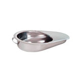 Fracture Bedpan, Stainless Steel, W9.5" x L12" x H3.25"