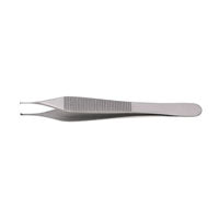 Almedic Ltd. ALMA10-420 Adson Tissue Forcep, 1 x 2 Teeth