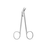 Almedic Ltd. ALMA18-214 Suture and Wire Cutting Scissor, One serrated blade, L4-3/4"