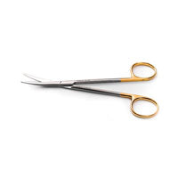 Almedic Ltd. ALMA9-166 METZENBAUM Operating Scissor, Curved