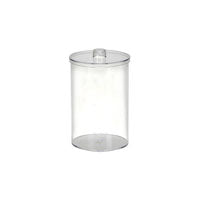 Clinton Industries AM116595 Sundry Jar, OD 4.375" H6.5" Clear