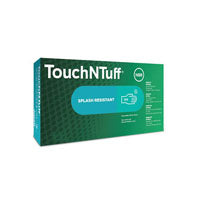 Ansell AN114882 TouchNTuff Protective Glove, Nitrile, L300mm, Teal Green