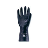 Chemical Protection Glove, Neoprene, Size 9, L330mm, Black