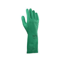 Solvex Protective Glove, Nitrile, Green