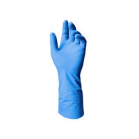 VersaTouch Protective Glove, Nitrile, L320mm, Blue