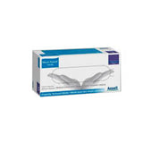 Ansell AN4002 Micro-Touch Examination Glove, Nitrile, Textured, Blue