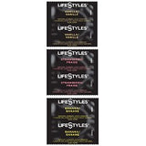 ANB Canada AN6800 LIFESTYLES Latex Condoms, Assorted Flavors